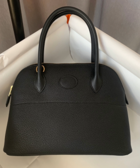 에르메스 볼리드27 블랙 금장 송아지가죽